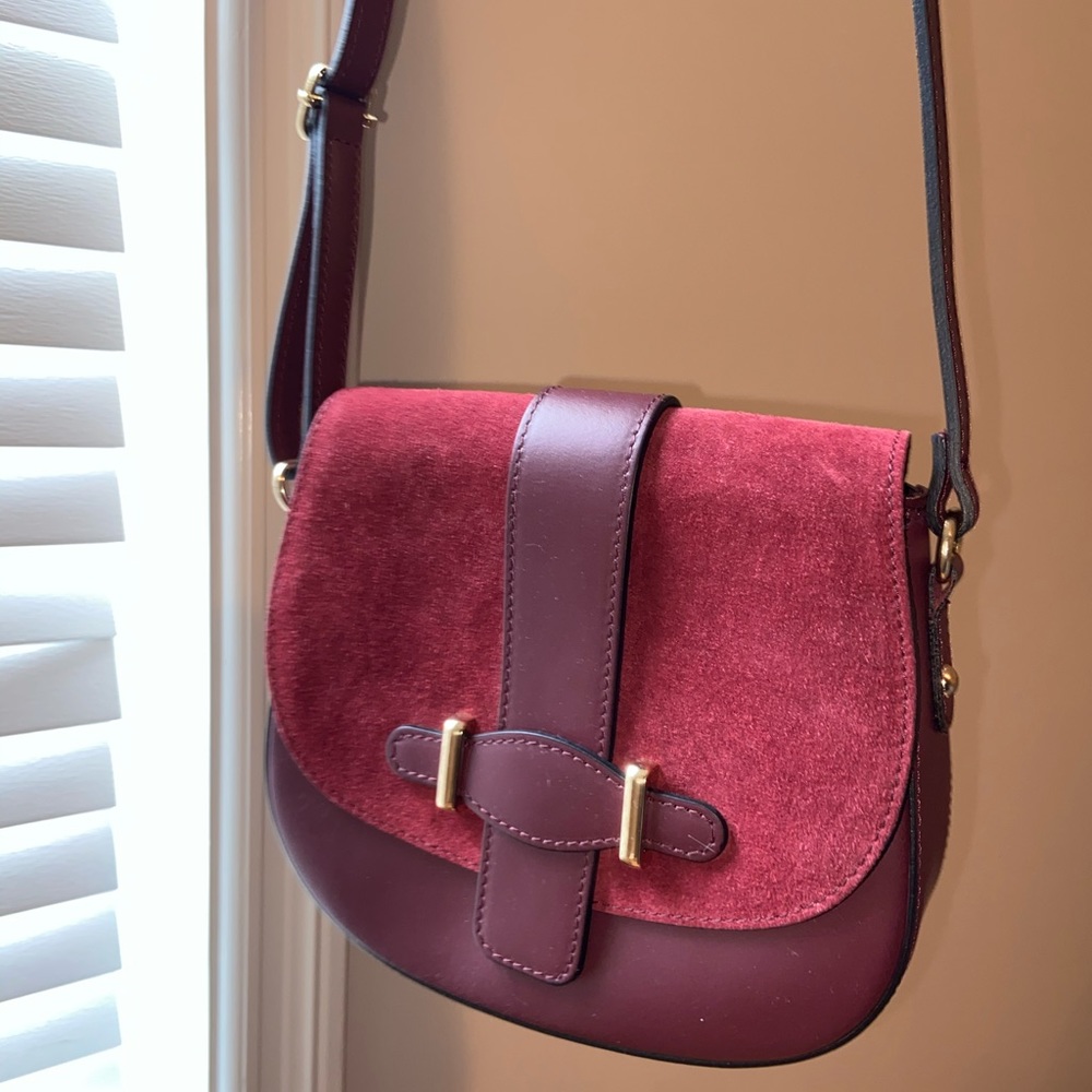 Leather bag from italy